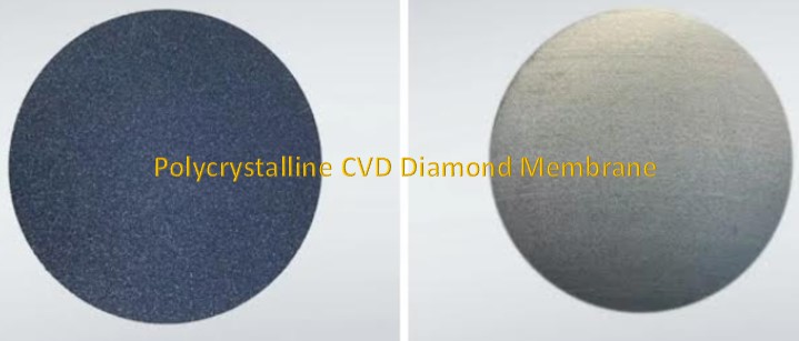 Ultra thin CVD Polycrystalline Diamond Membrane