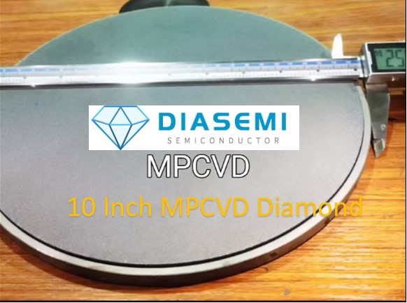 10-12 Inch MPCVD Diamond Heat Sink Heat Spreader