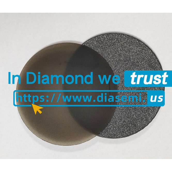 Ultra high Thermal  Conductive Single Crystalline Diamond Wafer 1-4 Inch