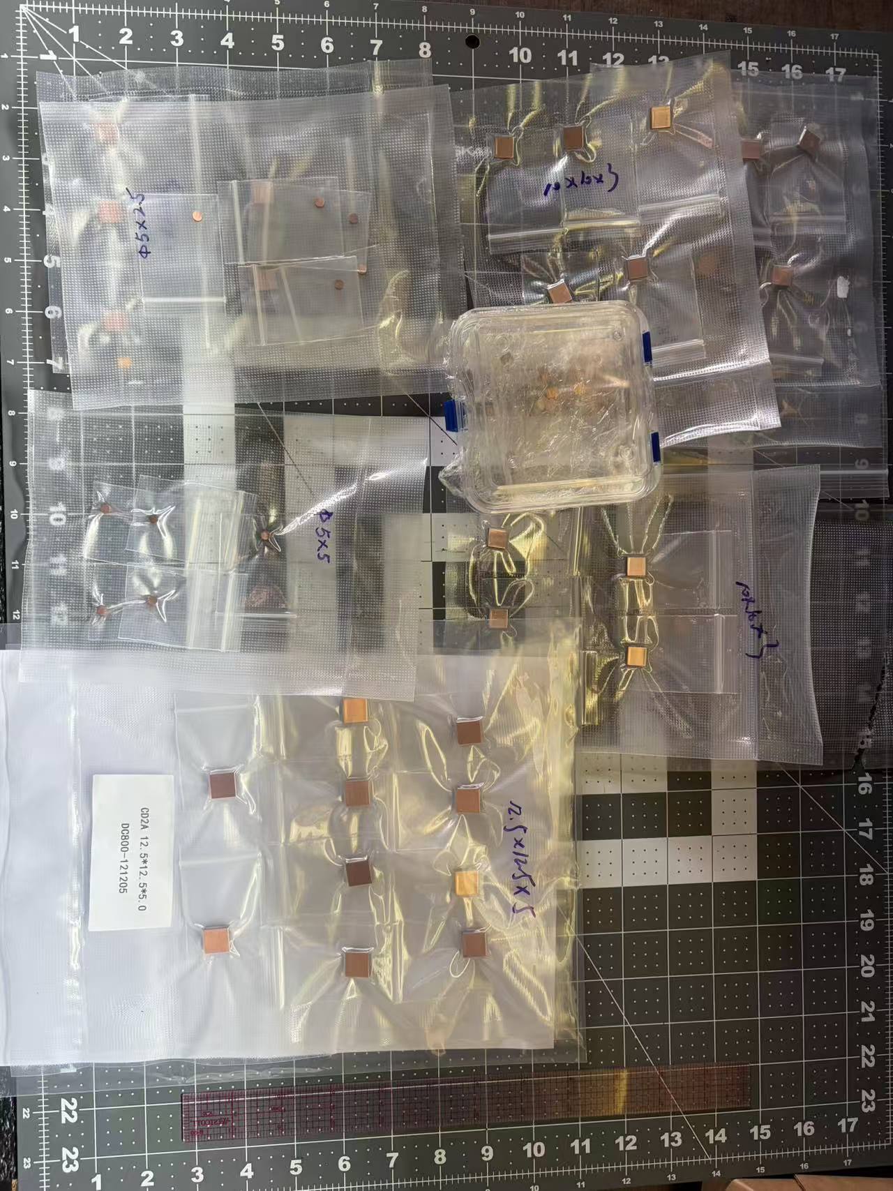 Diamond and copper composite heatsink