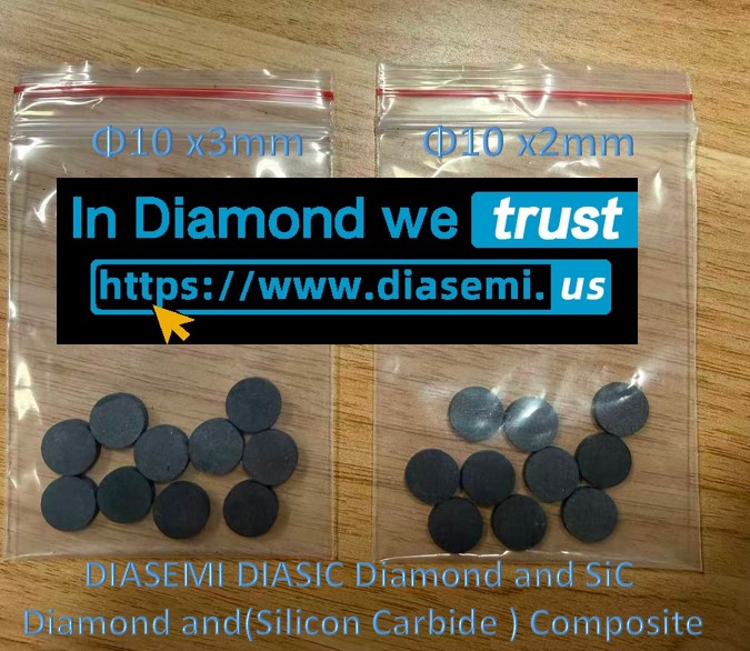 Diamond and SiC Silicon Carbide Composite