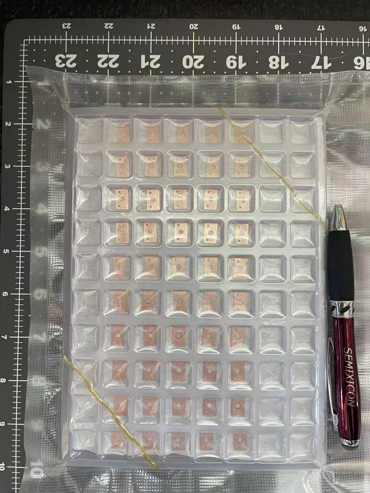 DIASEMI Diamond Double-Sided Thick-Copper TDV Substrate