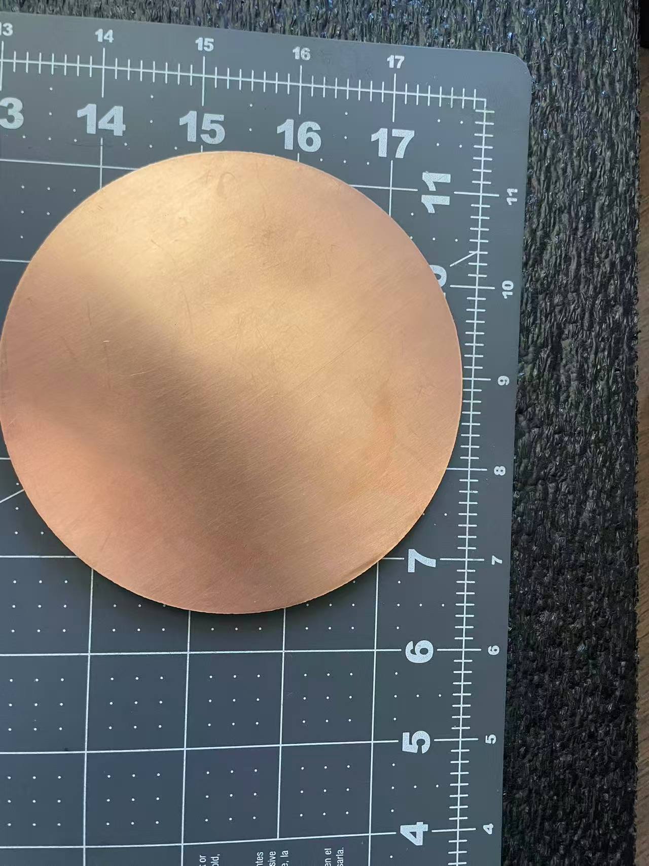 120x5mm CD Copper Diamond Composite Heatsink Heat Spreader Diasemi