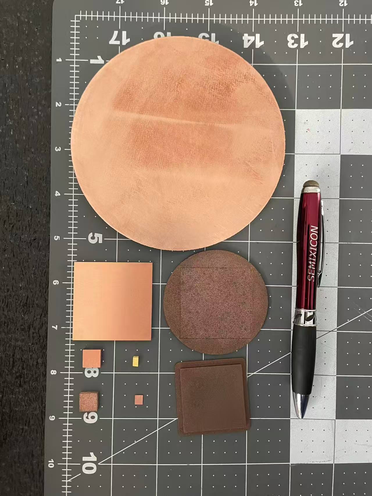 Copper diamond composite customization
