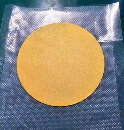 4 Inch CVD Diamond Coated with Gold (Au).jpg
